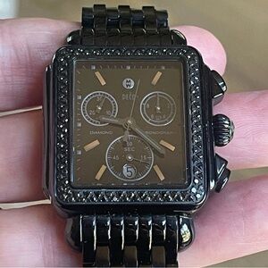 Michele chronogrqph black watch